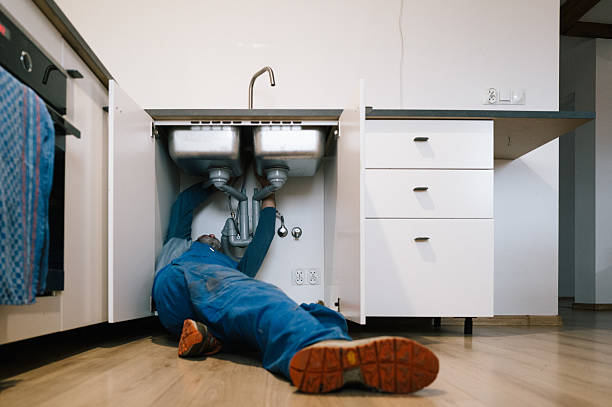 Professional Drain Cleaning technician working in Maybrook, NY